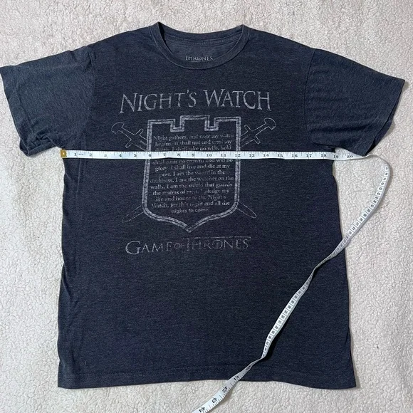 Game of Thrones “Nights Watch” S Men’s Tee - Picture 6 of 8